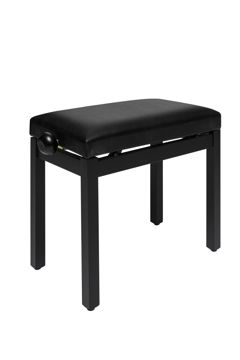 PB36 BKM SBK Klavierbank schwarz matt / Sitz Vinyl schwarz